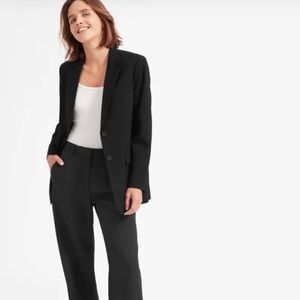 NWOT EVERLANE  ..The Oversized Blazer Blk Sz 10